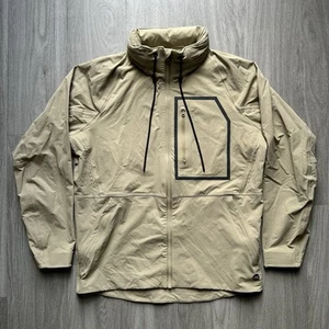 Outerknown Jacke Herren Large Beige Full Zip APEX Serie Kapuze Stretch Outdoor - Bild 1 von 10