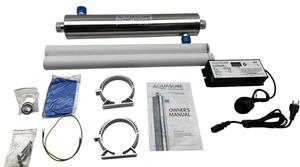 UV Whole House UV Light Water Filter System 18 GPM Aquasure Quantum AS-UV18HO - Picture 1 of 12