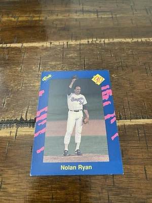 Nolan Ryan 1990 Classic Blue Texas Rangers #1 - Image 1 of 2