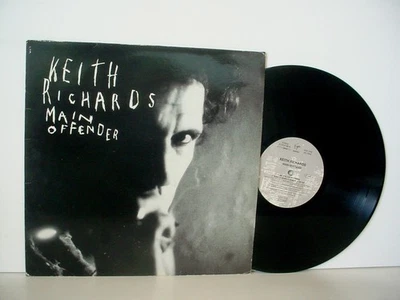 KEITH RICHARDS Main Offender UK VINYL LP 1991 VIRGIN VUSLP 59 The Rolling Stones - Image 1 of 4
