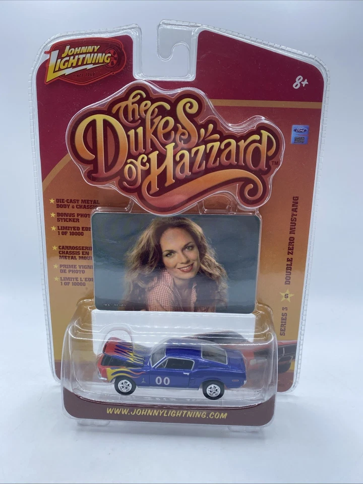 Mustang Johnny Lightning The Dukes Of Hazard Double Zero en azul - sin abrir Foto 1 de 4