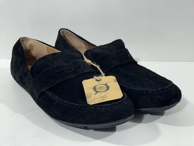 Zapatos sin cordones Born Melinda para mujer 8,5 mocasines negros de gamuza cómodos Foto 1 de 4