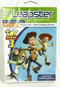 Leapster Learning Game Reading Leap Frog / Disney Toy Story 3 / Buzz Woody - Picture 1 of 2