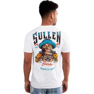 Men's Sullen Art Collective Choloha Crabs Off White Premium Tee T-Shirt S-4XL - Picture 1 of 2