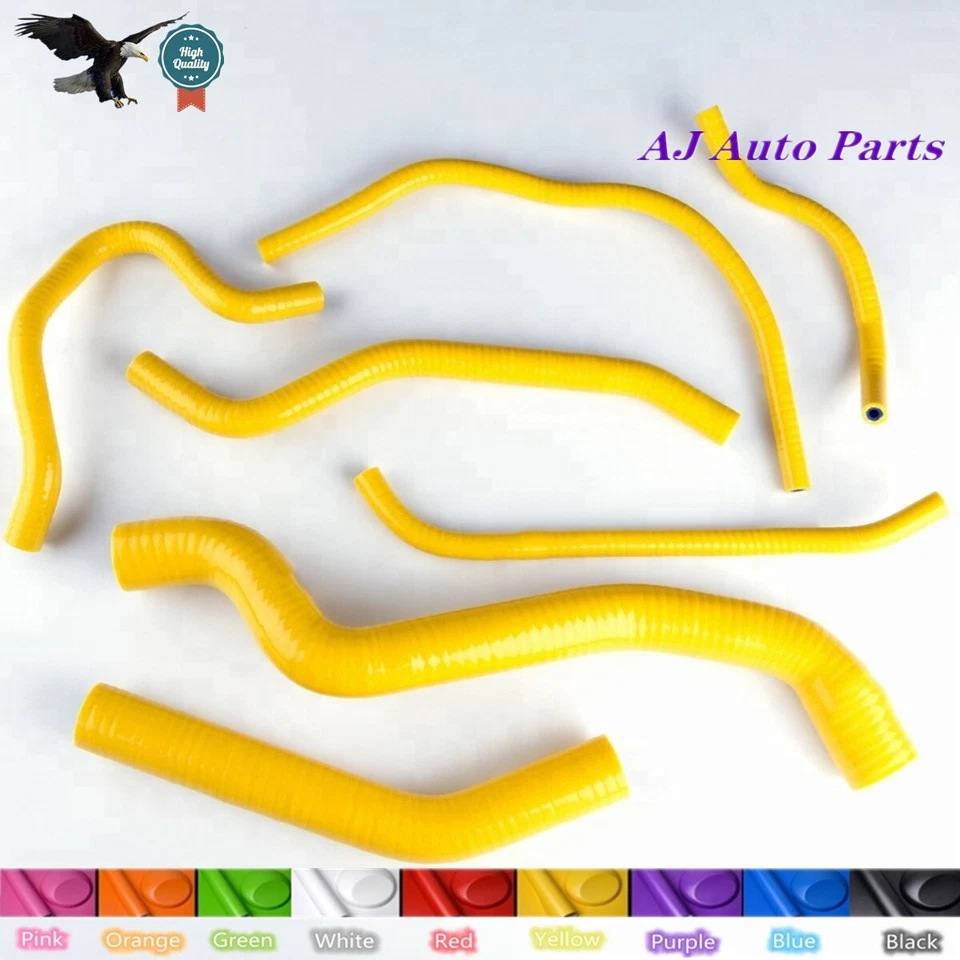 Yellow For Yamaha FZ1 FZ-1 2006 07 08 09 2010 Silicone Radiator Coolant Hose - Изображение 1 из 4