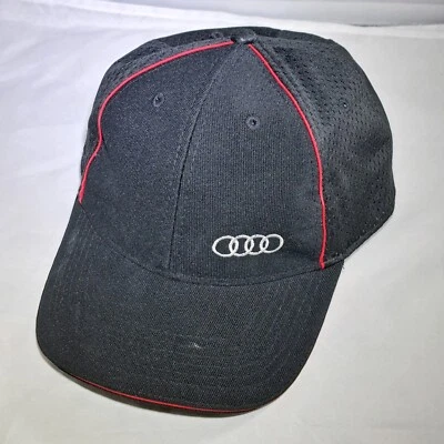 GORRA DE BÉISBOL AUDI GORRA AJUSTABLE Negro Rojo Algodón Transpirable Coches Baloncesto Sombrero Foto 1 de 4