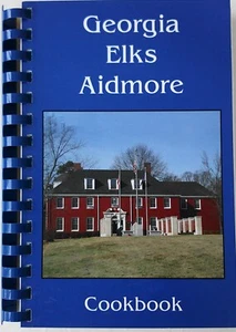 Georgia Elks Aidmore Auxiliary Conyers Georgia Cookbook - Picture 1 of 3