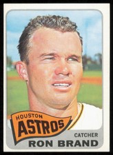 1965 TOPPS RON BRAND HOUSTON ASTROS #212 EX