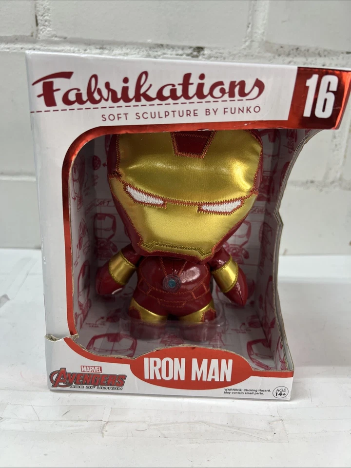 Funko Fabrikations: Avengers 2 Iron Man Figura de Peluche Escultura Suave Nuevo Foto 1 de 3