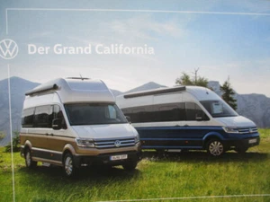VW Grand California (SY SZ) depliant dicembre 2019 catalogo tedesco - Foto 1 di 5