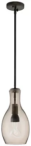 Kichler 42456OZCP Everly 1-Light 7" Pendant in Olde Bronze - Picture 1 of 2
