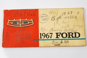 Vintage 1967 Ford Car Owners Manual - Picture 1 of 7