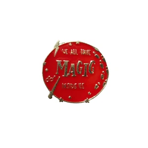 Harry Potter Motto We All Have Magic Inside Us Anstecknadel Brosche Pinback Geschenk Neu - Bild 1 von 2