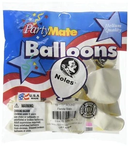 Florida State Seminoles NCAA College University Sports Party 11" Latex Balloons - Picture 1 of 1