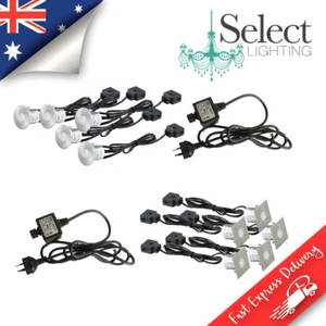 DIY LED Deck Light Kits, White / Blue, Round / Square, 304 Stainless Steel, IP44 - Picture 1 of 11