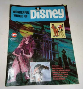 Revista vintage Wonderful World of Disney Vol. 1.o 4 distribuidor de Gulf (c) 1970 - Imagen 1 de 12
