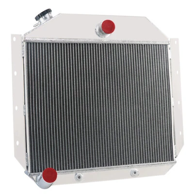 4 Rows Radiator For 1951-1957 55 International Harvester L R S Series Truck US Foto 1 de 4