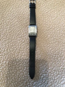 Kenneth Cole Woman’s Watch KC2117 Square -Black Band - For Parts Only - Picture 1 of 12