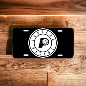 Indiana Pacers!  Laser Engraved Aluminum Front License Plate!! - Picture 1 of 3
