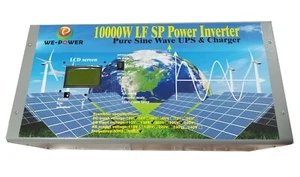 10000W SP Pure Sine Wave Power Inverter 24VDC/110V,220VAC LCD/UPS/ATS/Charger RV - Picture 1 of 23