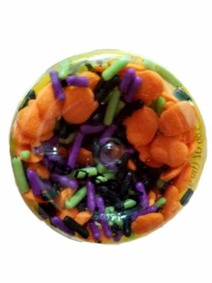 Halloween Pumpkin Mix Tall Sprinkles Decorations 3.88 oz Wilton - Image 1 of 2