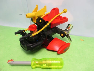 (R1/T2/8) LEGO Duplo Toolo Hubschrauber / Raumfahrzeug mit  Figur und Werkzeug - Bild 1 von 4