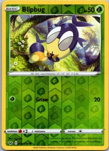 Pokemon Sword & Shield Base Blipbug Reverse Holo 016/202 - Picture 1 of 1