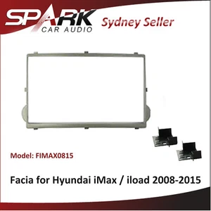 SP Dash Panel Facia Double Din Fascia For Hyundai iLoad 2008-2015 Grey - Picture 1 of 2