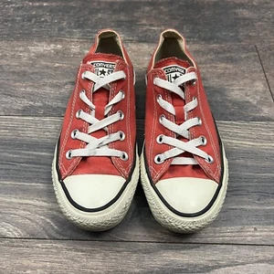 Converse All-Star Chuck Taylor Low Women's Size 6 Red Shoes - Picture 1 of 7