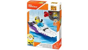 MEGA Construx Despicable Me Minions 3 Set 55691 Balthazar's Speedboat BLOKs - Picture 1 of 5