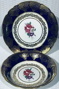 Piatto e Ciotola ~ Appuntamento China Potters a Sua Maestà la Regina Elisabetta la Regina Madre. - Foto 1 di 8