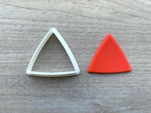 Convex Triangle Cookie Cutter Fondant Jewelry Mini Clay Earring Geometric Forms - Picture 1 of 1