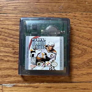 NHL Blades of Steel (Nintendo Game Boy Color) Tested And Working Rare - Picture 1 of 2