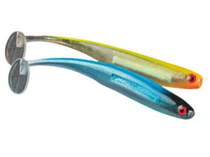 COLORES de plástico suave cebo de hojalata trampero 100 mm 10 piezas cebo suave - Imagen 1 de 18
