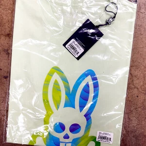 *NEW* Men Psycho Bunny Montgomery Graphic Tee Patina Green (B6U948Y1PC 335) - Picture 1 of 4