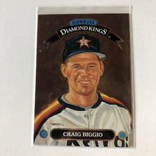 1993 Donruss Diamond Kings Craig Biggio #DK-24