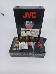Paquete de 2 casetes de video maestros de biblioteca JVC EHG EC-30 VHSC nuevos - Imagen 1 de 6