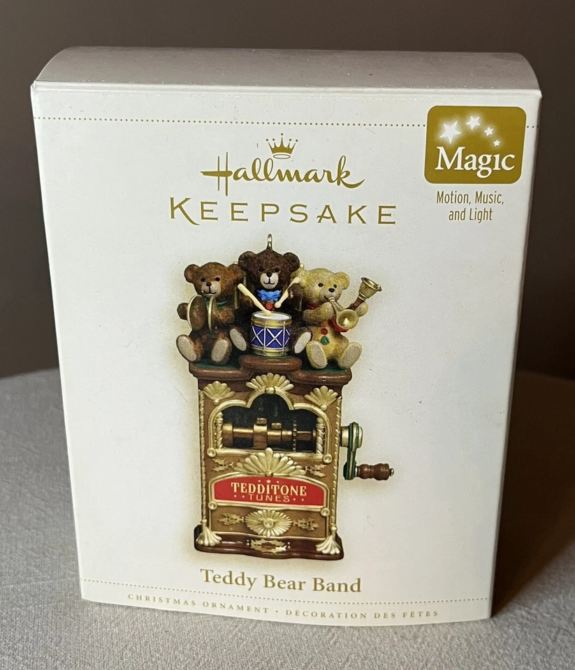 Teddy Bear Band 2006 Hallmark Ornament Qlx7603