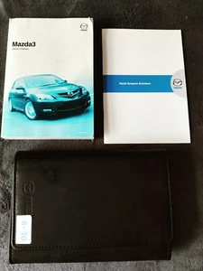 GENUINE MAZDA 3 2006-2009 HANDBOOK OWNERS MANUAL WALLET PACK B-30 - Picture 1 of 6