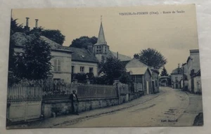 Vineuil-St-Firmin (Oise) Route De Senlis. Postcard (M2) - Picture 1 of 2