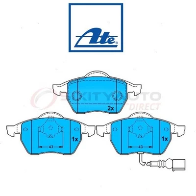 ATE Front Disc Brake Pad Set for 1994-2005 Volkswagen Jetta - Braking cz Foto 1 de 4