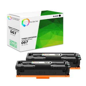 2PK TCT Premium 067 Black for Compatible Canon LBP633Cdw, MF653Cdw Cartridge - Picture 1 of 6