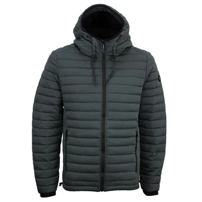 No Excess Chaqueta De Hombre Verde 30631105 124 DARK STEEL - Imagen 1 de 4