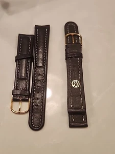 Cinturino orologio pelle imbottito marrone scuro 11/16 - Foto 1 di 5