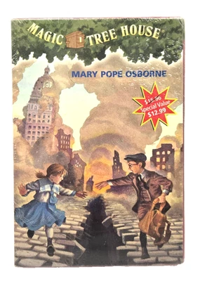 Magic Tree House by Mary Pope Osborne 4 Book Set:  Paperback - Brand New, Sealed - Image 1 of 3