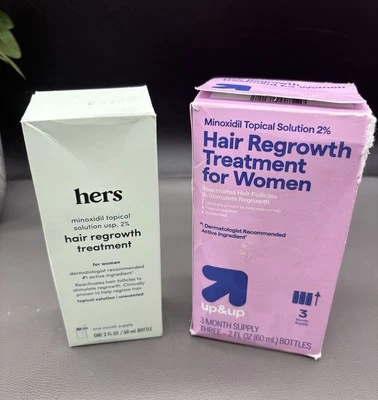 Up & Up Hair Regrowth Treatment for Women (3) 2fl oz 3 Month Plus Hers Treatment - Image 1 of 4