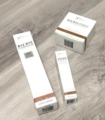 IT Cosmetics Bye Bye Lot Foundation SPF50- Tinted Finishing Powder - Concealer - Image 1 of 3