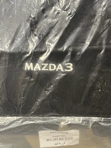 Mazda 3 Carpet Floor Mats Set 2019 - 2025 OEM Genuine # BCJH-68-G20 Black NEW - Picture 1 of 5