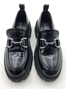 Madden Girl Womens Black Ashlee Lug Sole Platform Loafers- Size 6.5M - Picture 1 of 10