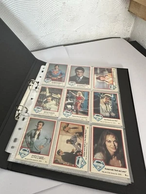 1978 Topps Superman Movie Series 1 Complete 77 Card Set No Stickers VCF￼ - Image 1 of 4